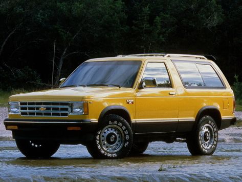 Blazer S-10, 1982–1990