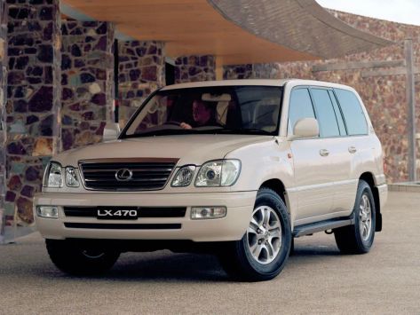 LX470, J100, 2002–2005