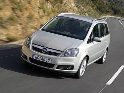 Zafira, B, 2005–2008