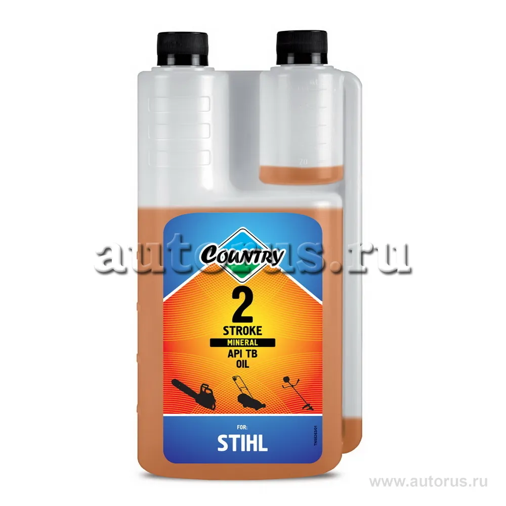3Ton 55324 Масло моторное Country Country ST-507 2Т STIHL минеральное 1 л