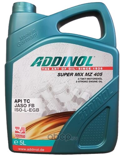 ADDINOL 4014766241061 Масло моторное ADDINOL Super Mix MZ 405 минеральное 5 л.