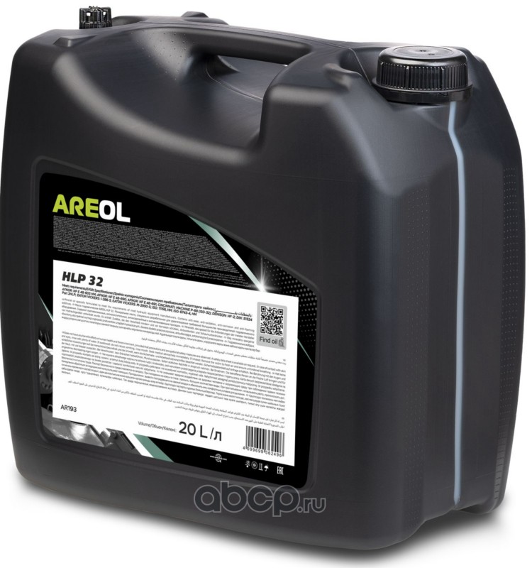 AREOL AR193 Гидравлическое масло AREOL минеральное 20 л.