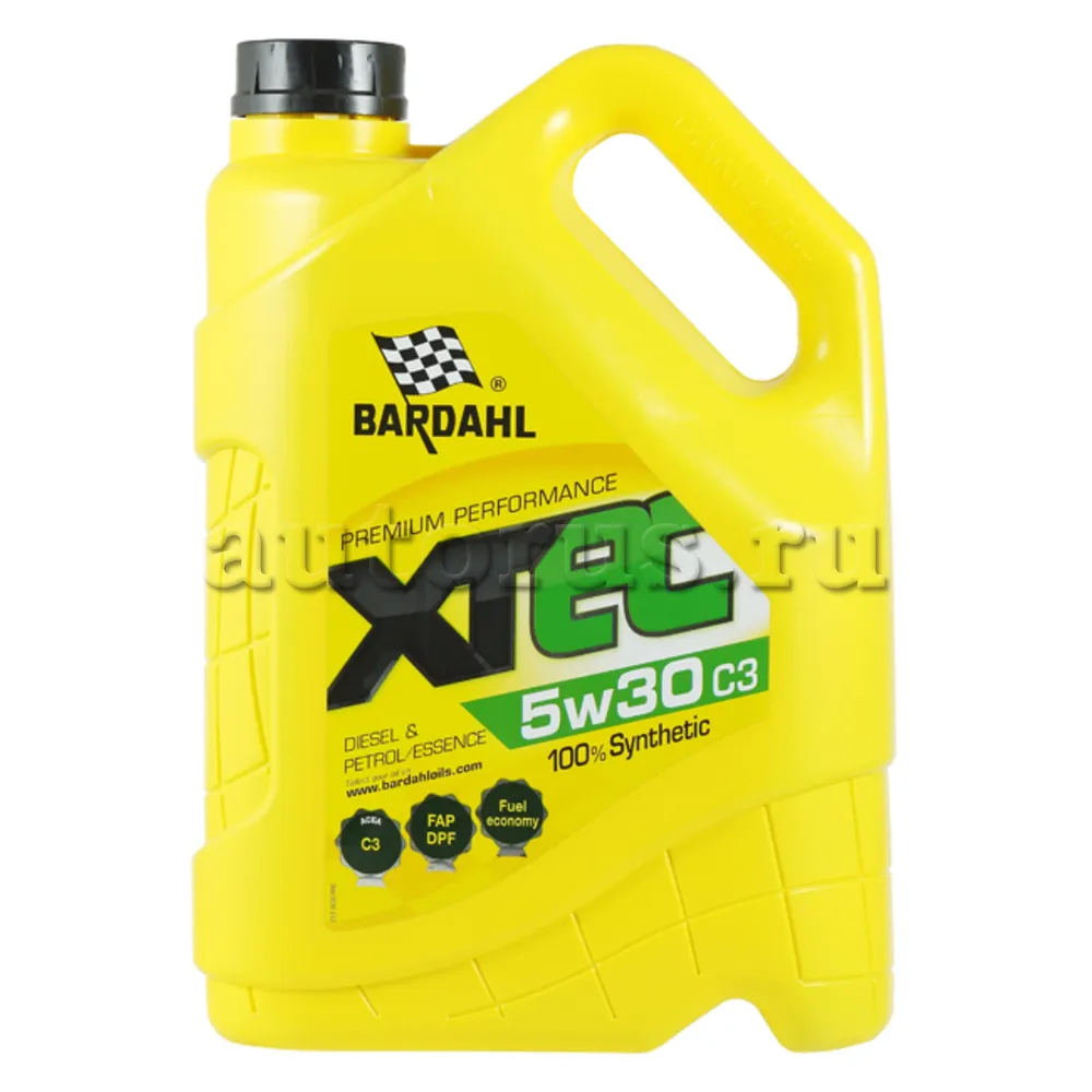 Bardahl 36303 Масло моторное синтетика Bardahl XTEC C3 5W-30 5 л.