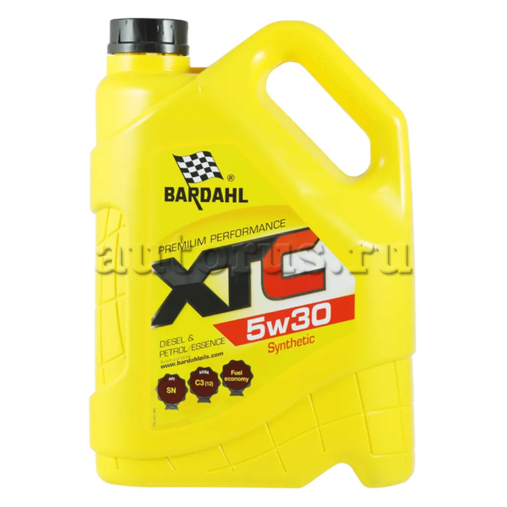 Bardahl 36313 Масло моторное синтетика Bardahl XTC 5W-30 5 л.
