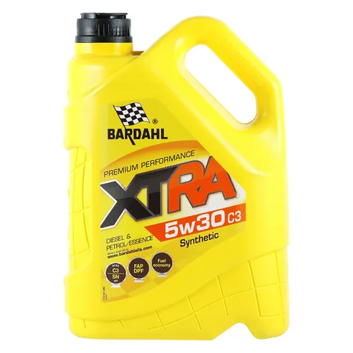 Bardahl 34103 Масло моторное синтетика Bardahl XTRA C3 5W-30 5 л.