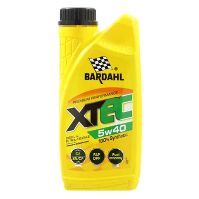 Bardahl 36341 Масло моторное синтетика Bardahl XTEC C3 5W-40 1 л.