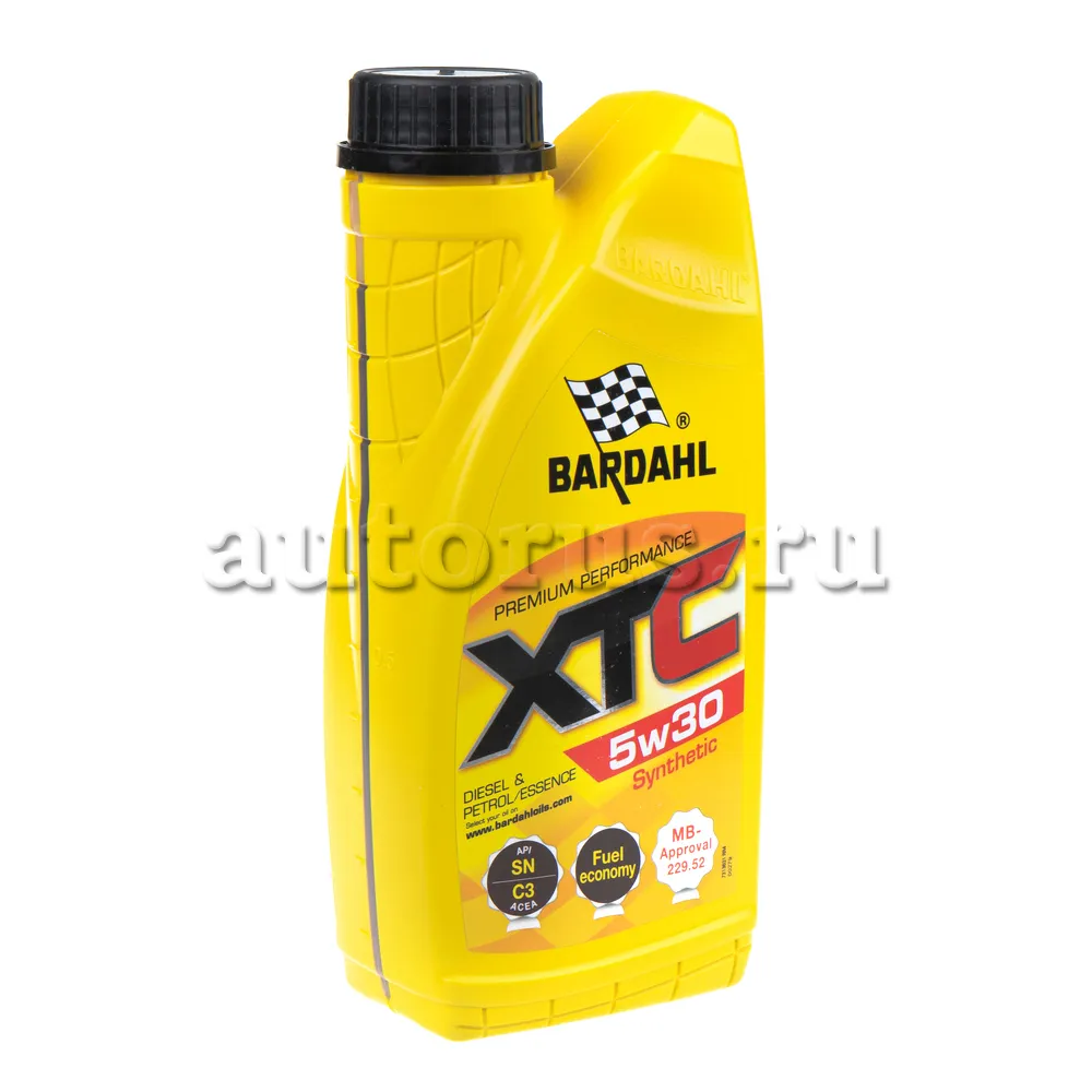 Bardahl 36311 Масло моторное синтетика Bardahl XTC 5W-30 1 л.