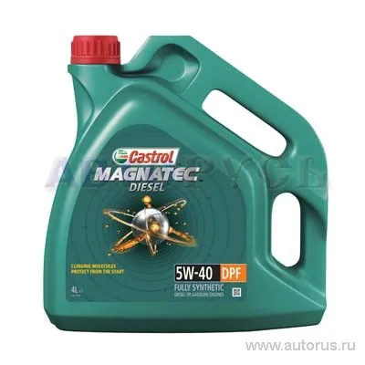 Castrol 156EDD Масло моторное синтетика Castrol Magnatec Diesel DPF 5W-40 4 л.