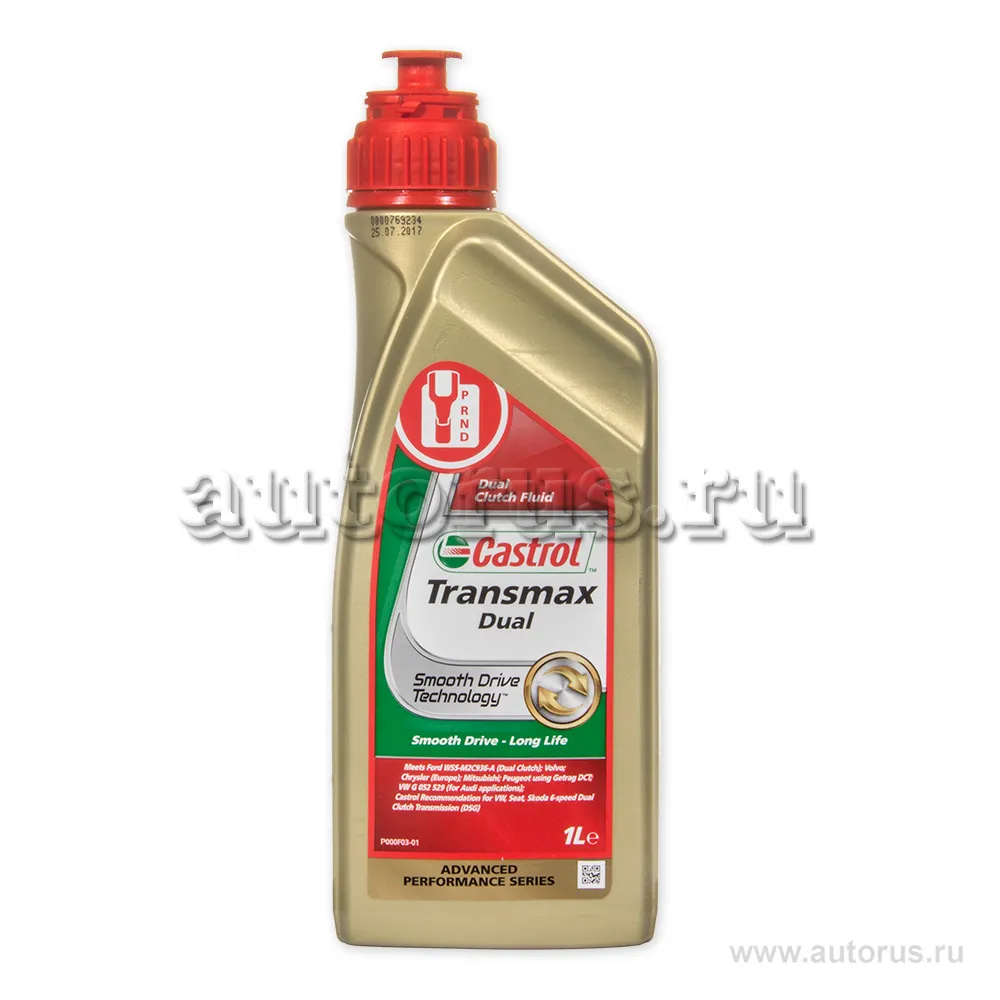 Castrol 157F3E Масло АКПП синтетика 75W 1л.