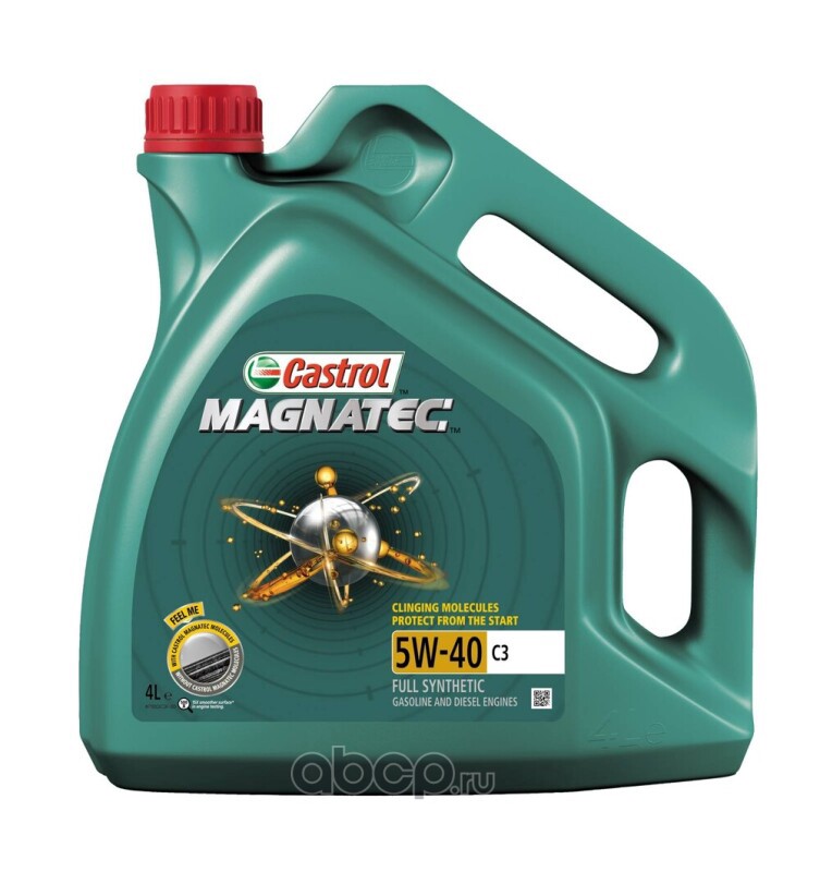 Castrol 15C9CA Масло моторное синтетика Castrol Magnatec C3 5W-40 4 л.