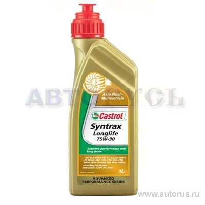 Castrol 154F0A Масло МКПП синтетика 75W-90 GL-5 1л.