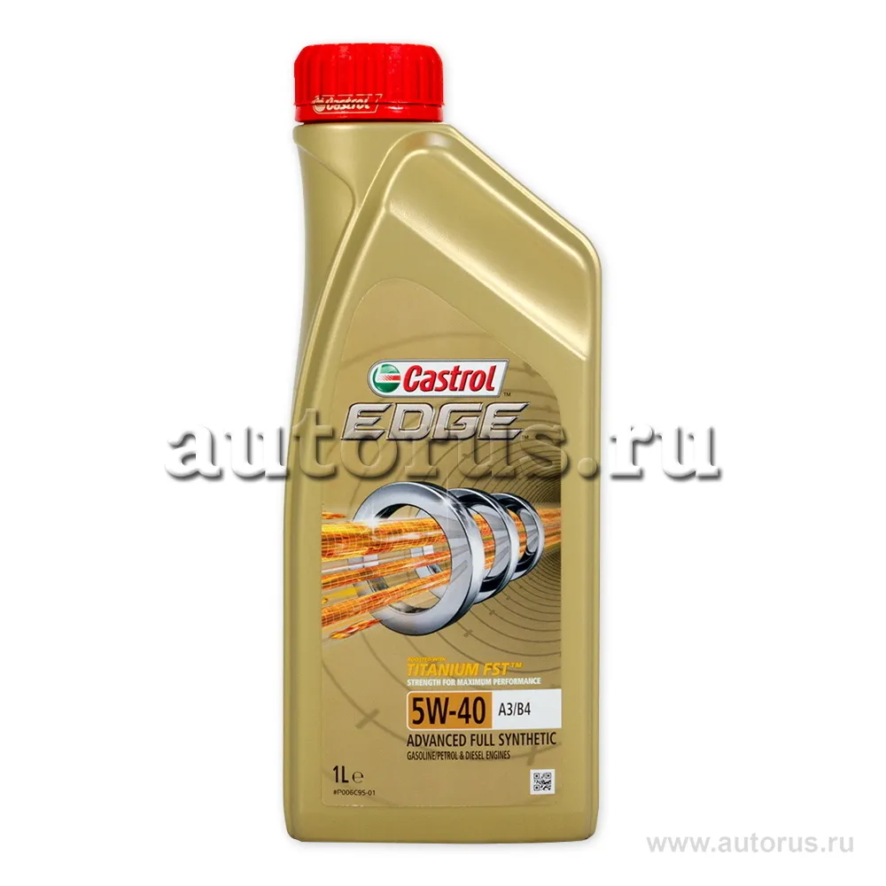 Castrol 15BA5E Масло моторное синтетика Castrol EDGE A3/B4 5W-40 1 л.