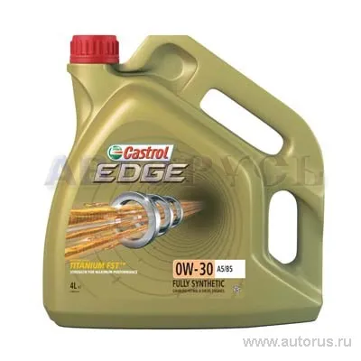 Castrol 156E3F Масло моторное синтетика Castrol EDGE A5/B5 0W-30 4 л.