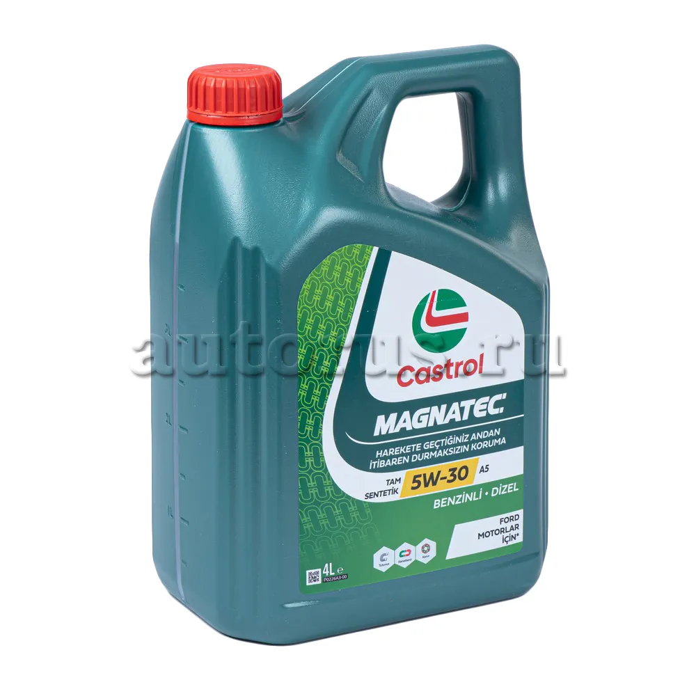 Castrol 15C964 Масло моторное синтетика Castrol Magnatec Stop-Start A5 5W-30 4 л.