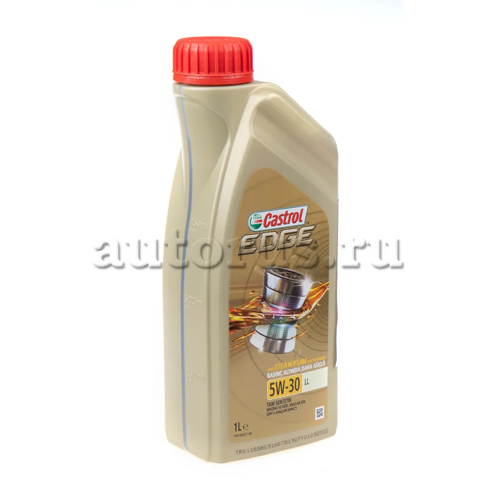 Castrol 15D0D4 Масло моторное синтетика Castrol EDGE LL 5W-30 1 л.