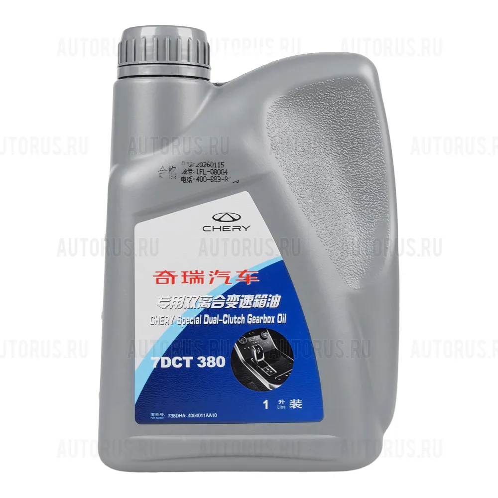 CHERY 738DHA4004011AA10 Масло трансм. роботизированная синтетика 1л