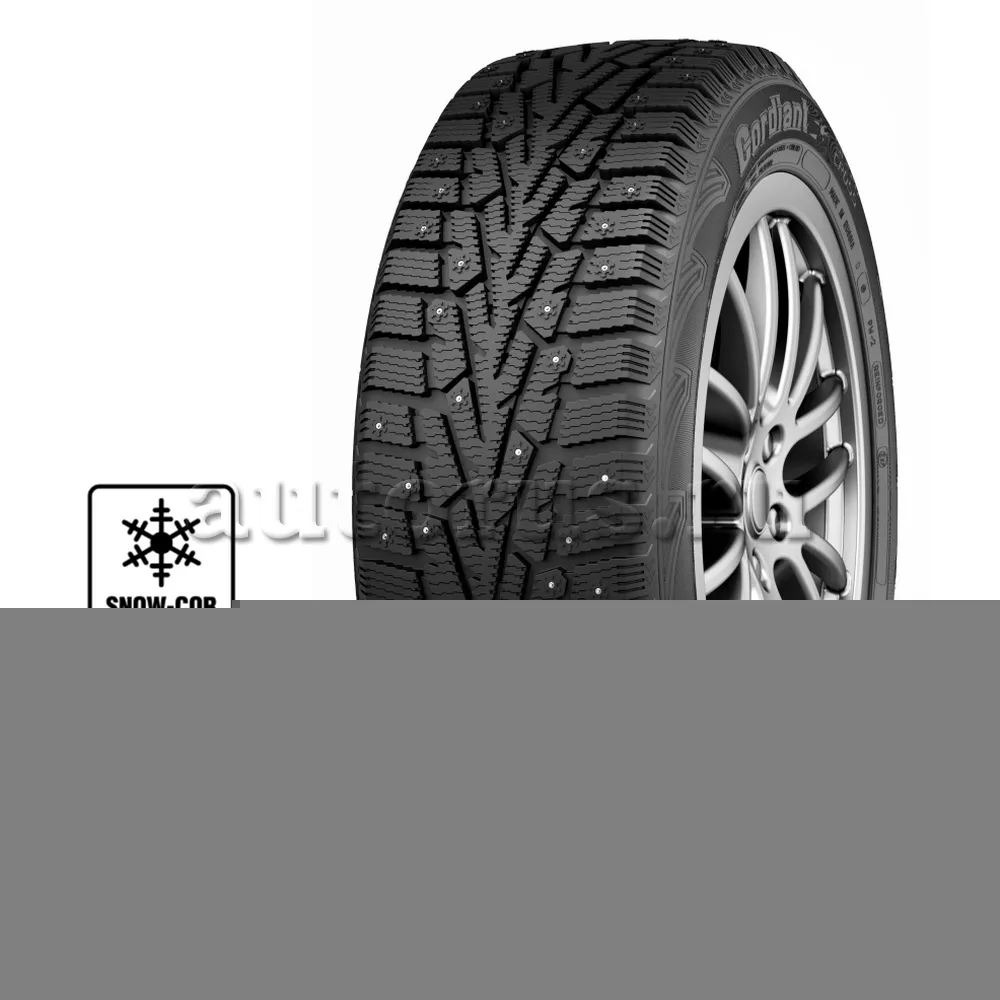 Cordiant 586786610 Шина зимняя шипованная легковая 175/65R14 Snow Cross PW-2 82T