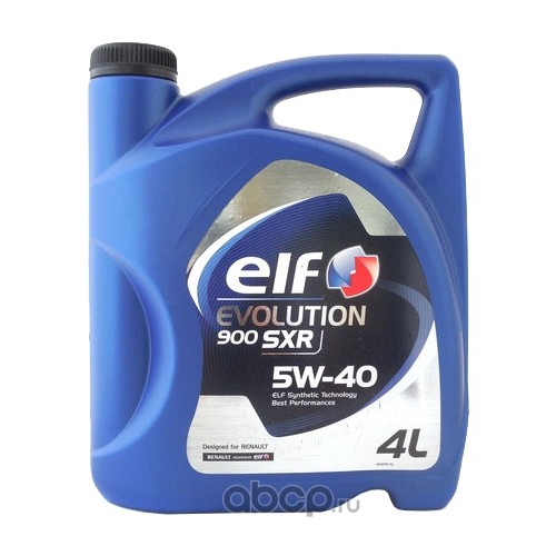 ELF 10170501 Масло моторное синтетика ELF EVOLUTION 900 SXR 5W-40 4 л.