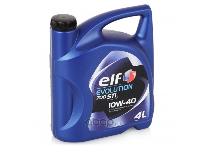 ELF 214120 Масло моторное полусинтетика ELF EVOLUTION 700 STI 10W-40 4л.