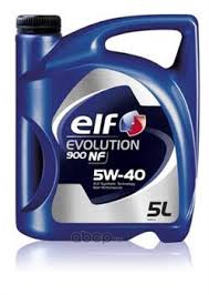 ELF 194872 Масло моторное синтетика ELF Evolution 900 NF 5W-40 5 л.