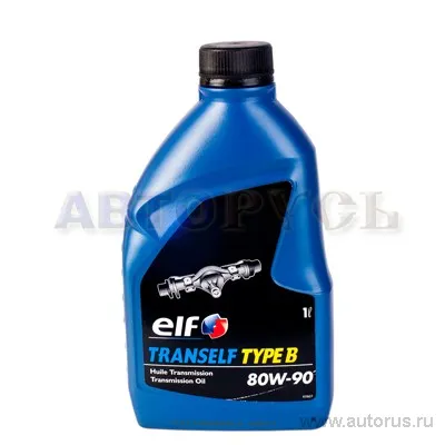 ELF 194747 масло МКПП,мост минеральное, 80W-90 GL-5 1л.