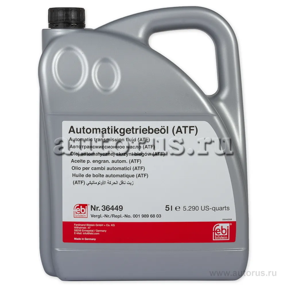 Febi 36449 Трансмиссионная жидкость (ATF)