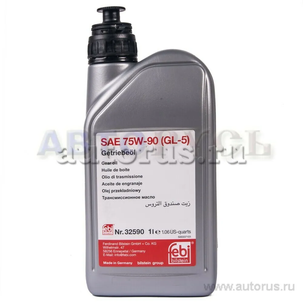Febi 32590 Трансмиссионное масло SAE 75W-90 (GL-5)
