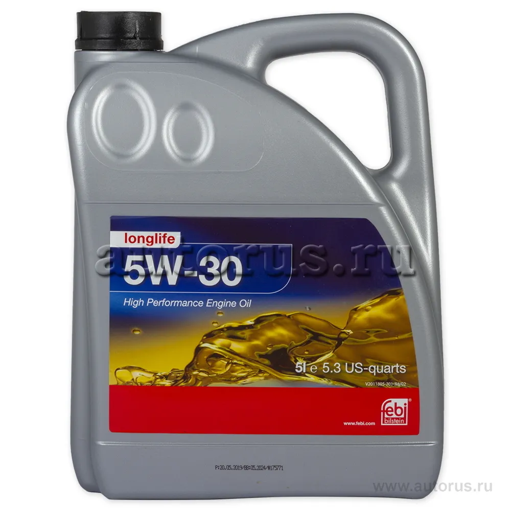Febi 32943 Моторное масло SAE 5W-30 Longlife