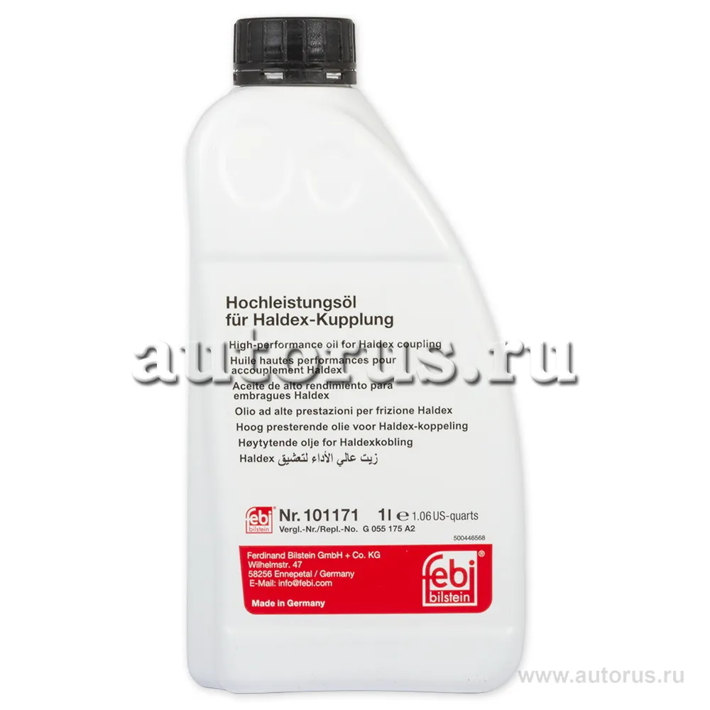 Febi 101171 Масло для муфты Haldex