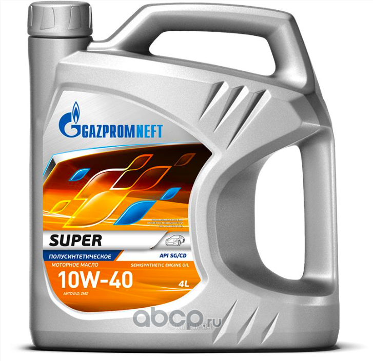 Gazpromneft 2389907480 Масло моторное полусинтетика 10W-40 4л.