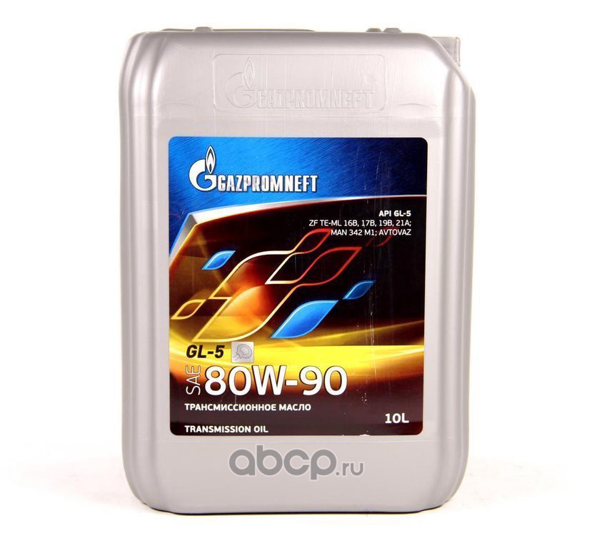 Gazpromneft 2389901277 Масло МКПП,мост,раздаточная минеральное 80W-90 GL-5 10л.