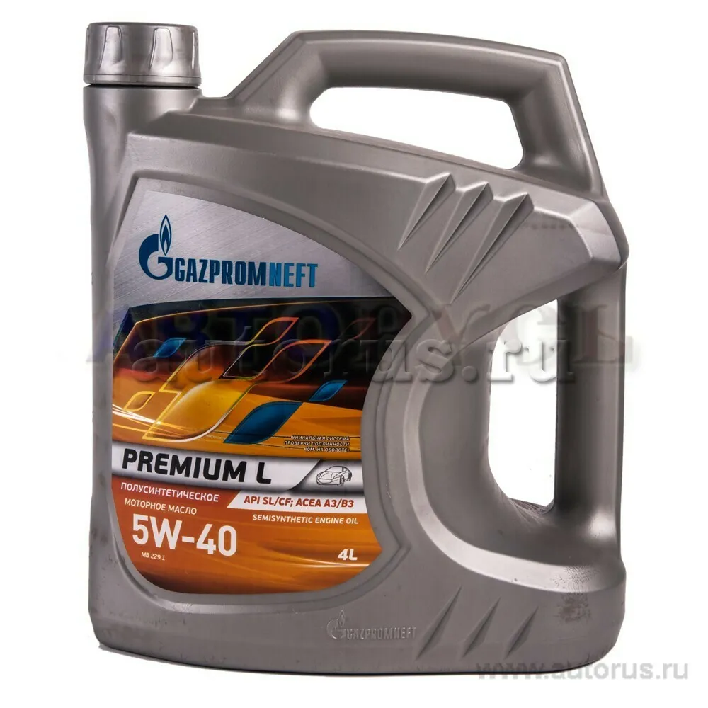 Gazpromneft 2389900122 Масло моторное полусинтетика Gazpromneft Premium L 5W-40 4 л.