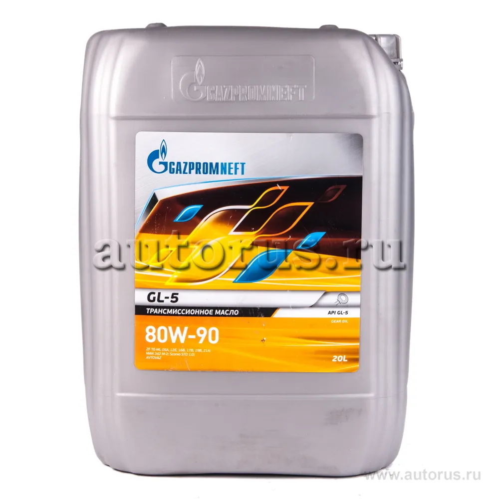 Gazpromneft 2389906674 Масло МКПП,мост,раздаточная минеральное 80W-90 GL-5 20л.