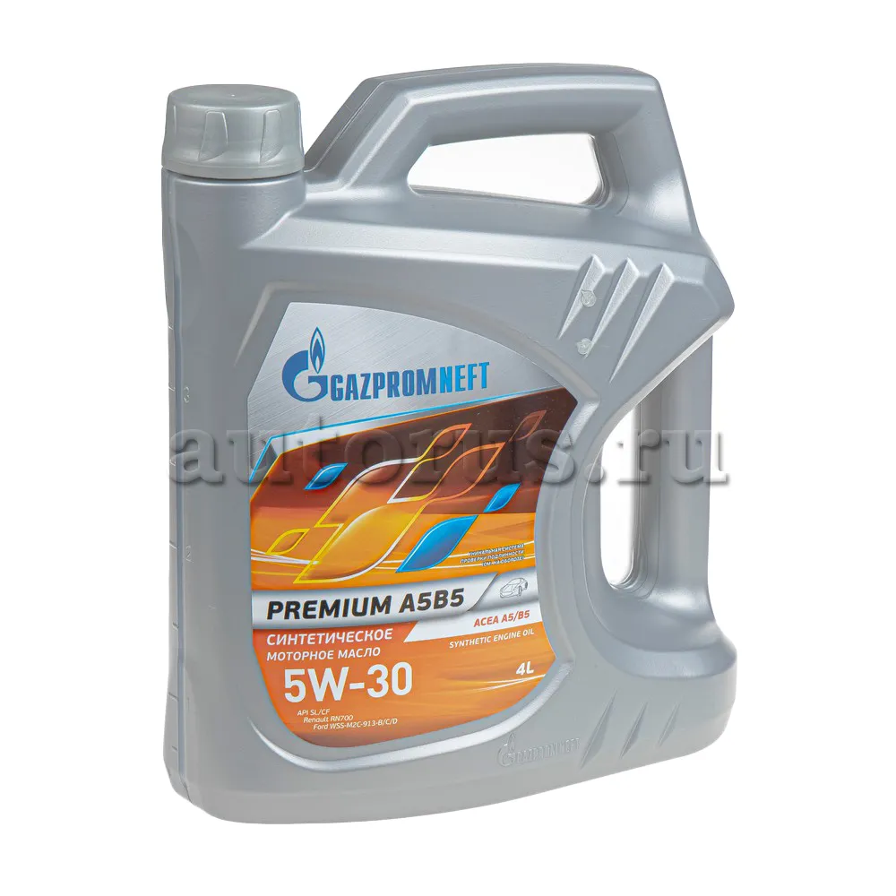 Gazpromneft 253142585 Масло моторное синтетика Gazpromneft Premium A5B5 5W-30 4 л.
