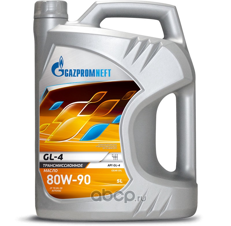 Gazpromneft 2389901369 Масло МКПП,раздаточная минеральное 80W-90 GL-4 5л.