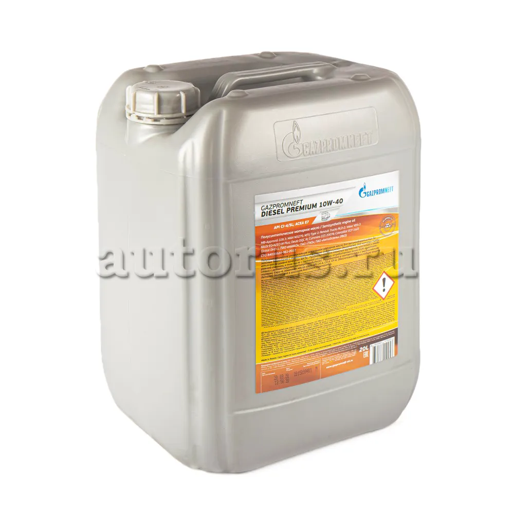 Gazpromneft 253140365 Масло моторное полусинтетика Gazpromneft Diesel Premium 10W-40 20 л.
