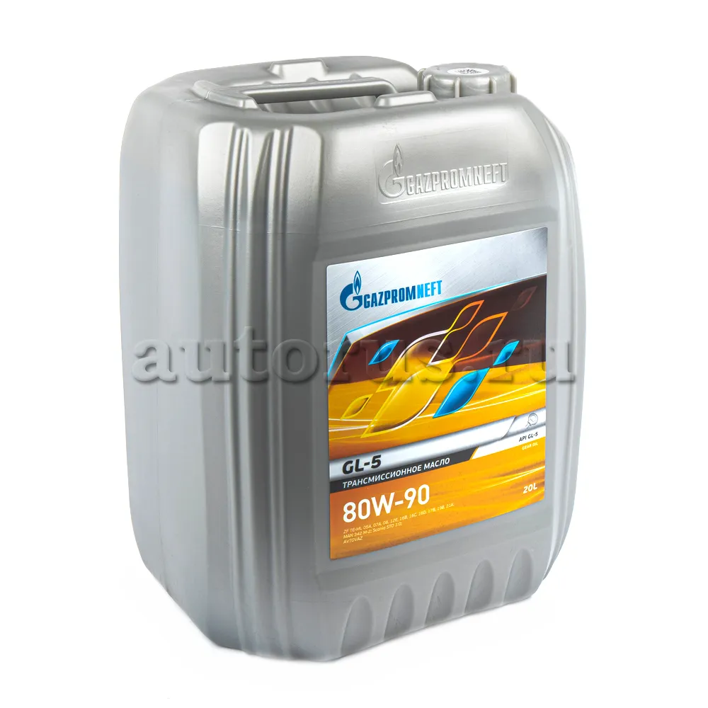 Gazpromneft 2389900079 Масло дифференциал, МКПП, мост полусинтетика 80W-90 20л.