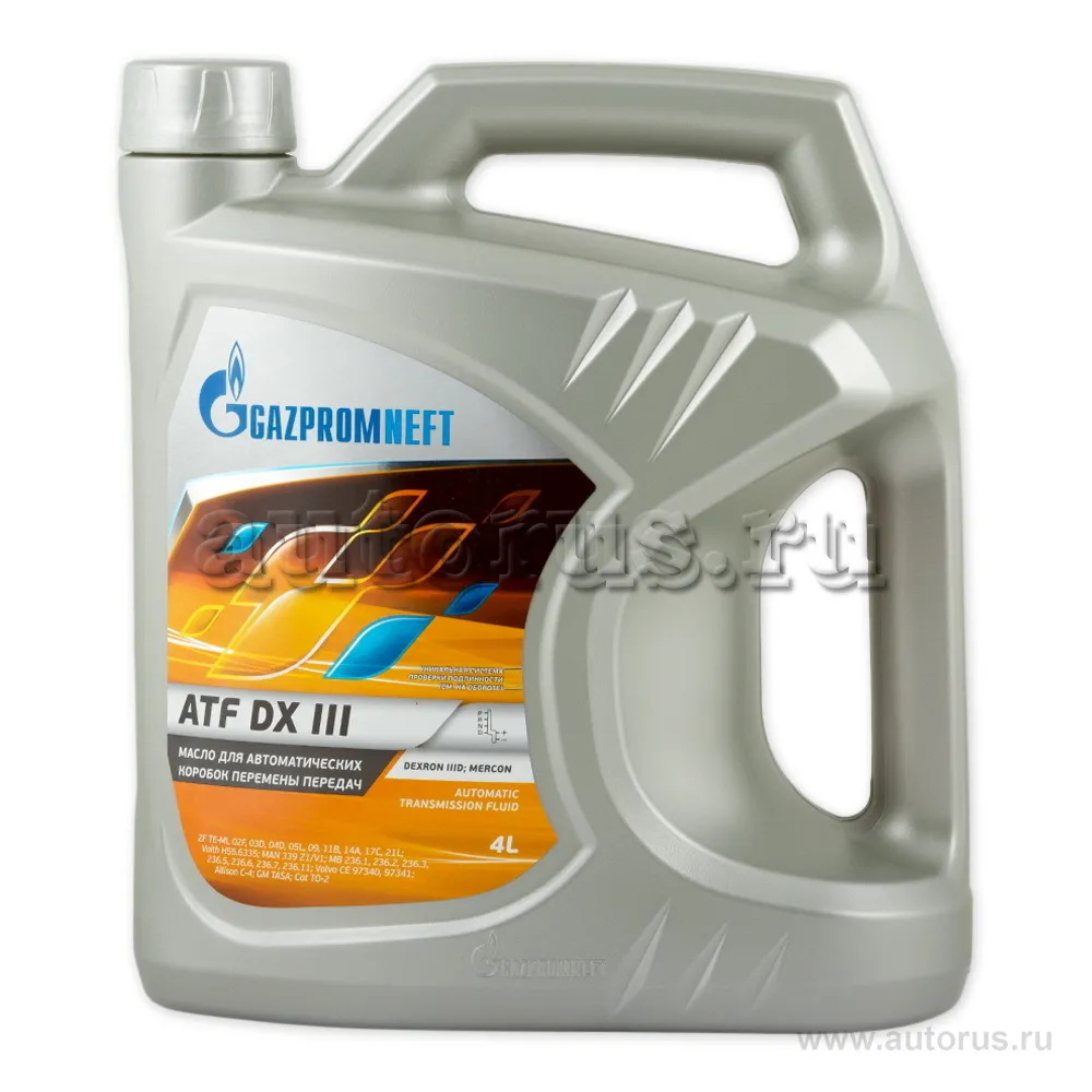Gazpromneft 253651855 Масло АКПП,ГУР полусинтетика 4л.