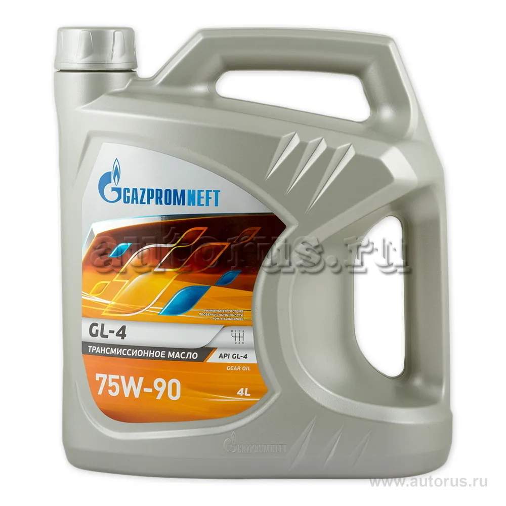 Gazpromneft 253651864 Масло МКПП,раздаточная полусинтетика 75W-90 GL-4 4л.