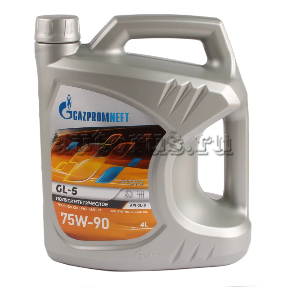 Gazpromneft 253651868 Масло МКПП,мост,раздаточная полусинтетика 75W-90 GL-5 4л.
