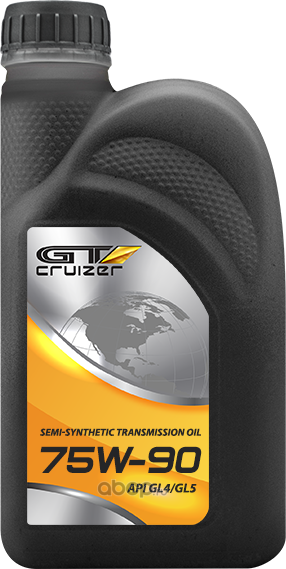 GT-Cruizer GT3106 Масло МКПП,ГУР полусинтетика 75W-90 GL-4/GL-5 1л.