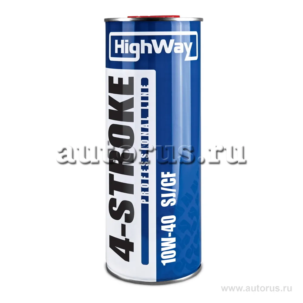 HighWay 10017 Масло полусинтетика MOTO 4T 10W-40 SJ 1 л.