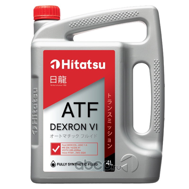 Hitatsu ATFDEX4 Масло АКПП,ГУР синтетика, 4л.