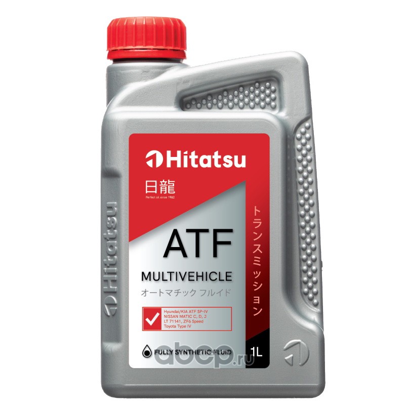 Hitatsu ATFMUL1 Масло АКПП,ГУР синтетика, 1л.