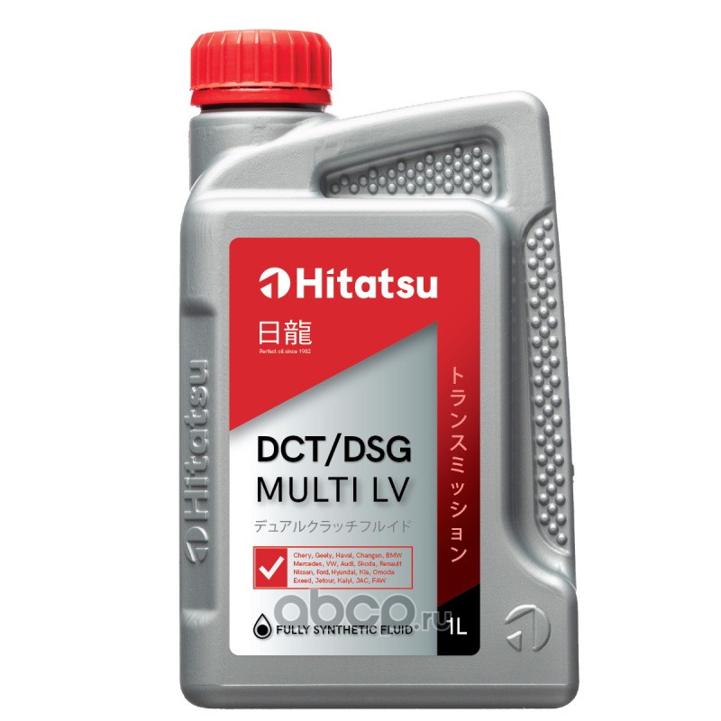 Hitatsu ATFDCT1 Масло АКПП синтетика, 1л.