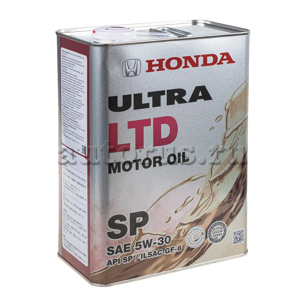 HONDA 0822899974 Масло моторное синтетика HONDA Ultra LTD-SP 5W-30 4 л.