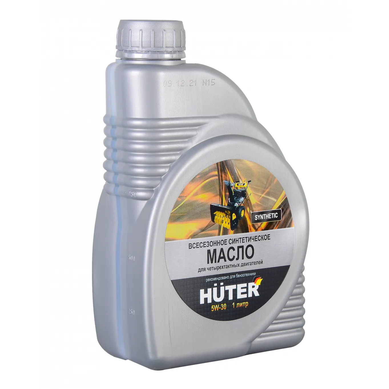 HUTER 73812 Масло моторное 5W-30 синтетическое для четырёхтактных двигателей, для техники Huter, 1л.