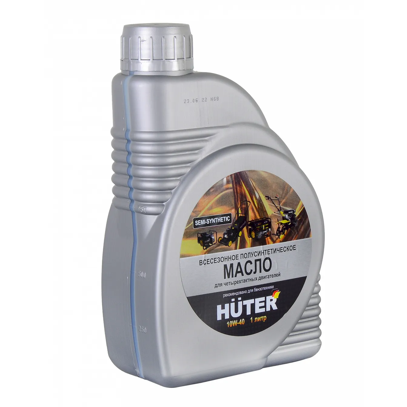 HUTER 73811 Масло моторное 10W-40 полусинтетическое для четырёхтактных двигателей, для техники Huter, 1л.