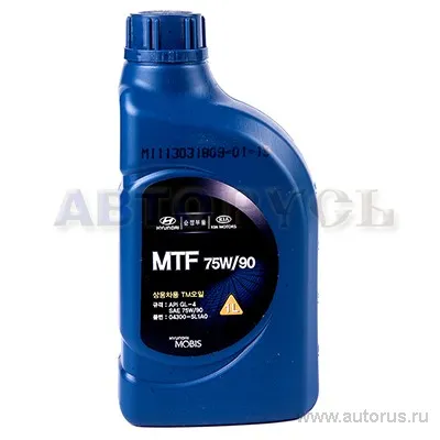 Hyundai-KIA 043005L1A0 Масло МКПП синтетика 75W-90 GL-4 1л.