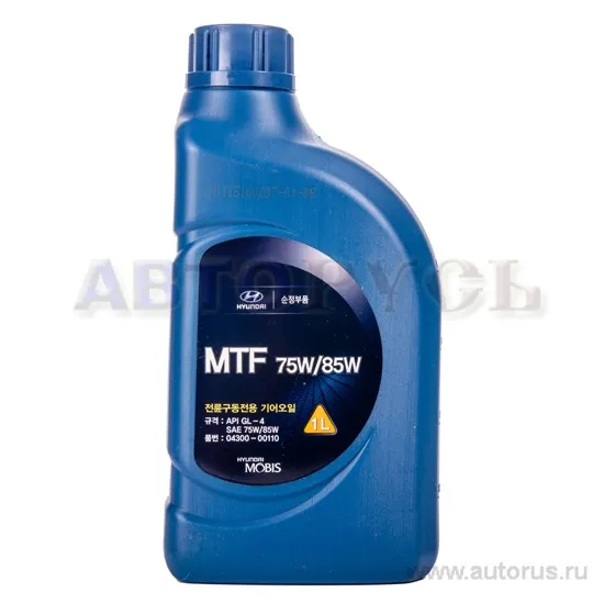 Hyundai-KIA 0430000110 Масло МКПП 75W-85 GL-4 1л.
